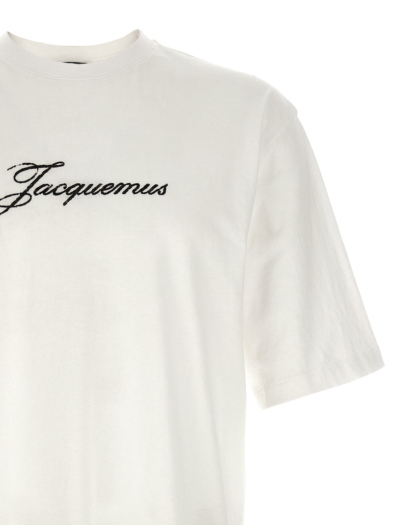 T-shirt en coton blanc Jacquemus