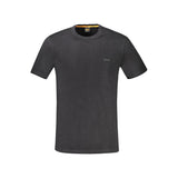 T-shirt Hugo Boss en coton noir pour homme