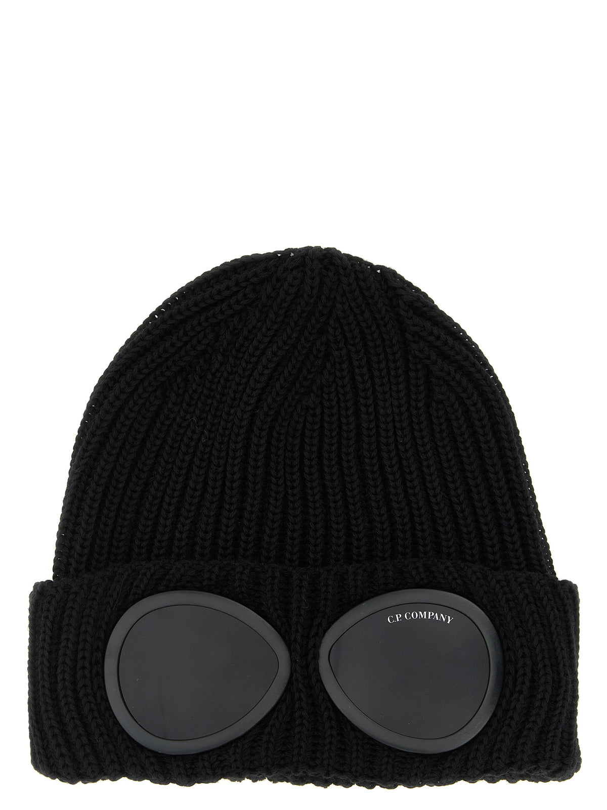 C.P. Company Bonnet en Laine Noir