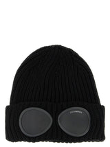 C.P. Company Bonnet en Laine Noir