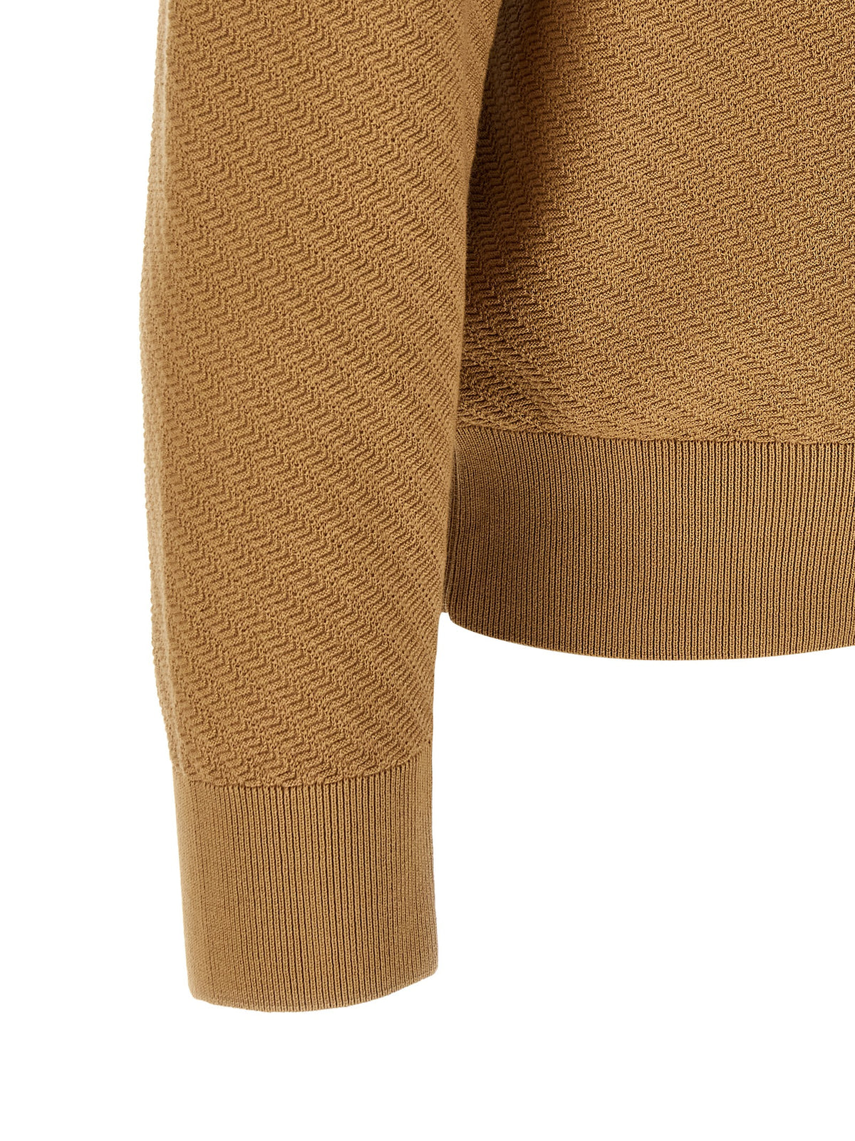 Polo Hugo Boss marron en coton