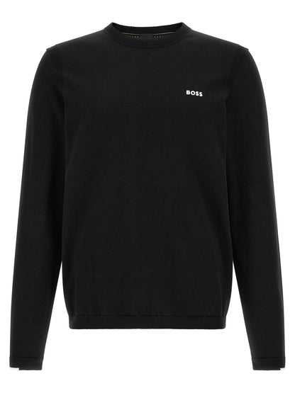 Hugo Boss Black Cotton Cardigan