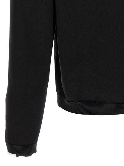 Hugo Boss Black Cotton Cardigan