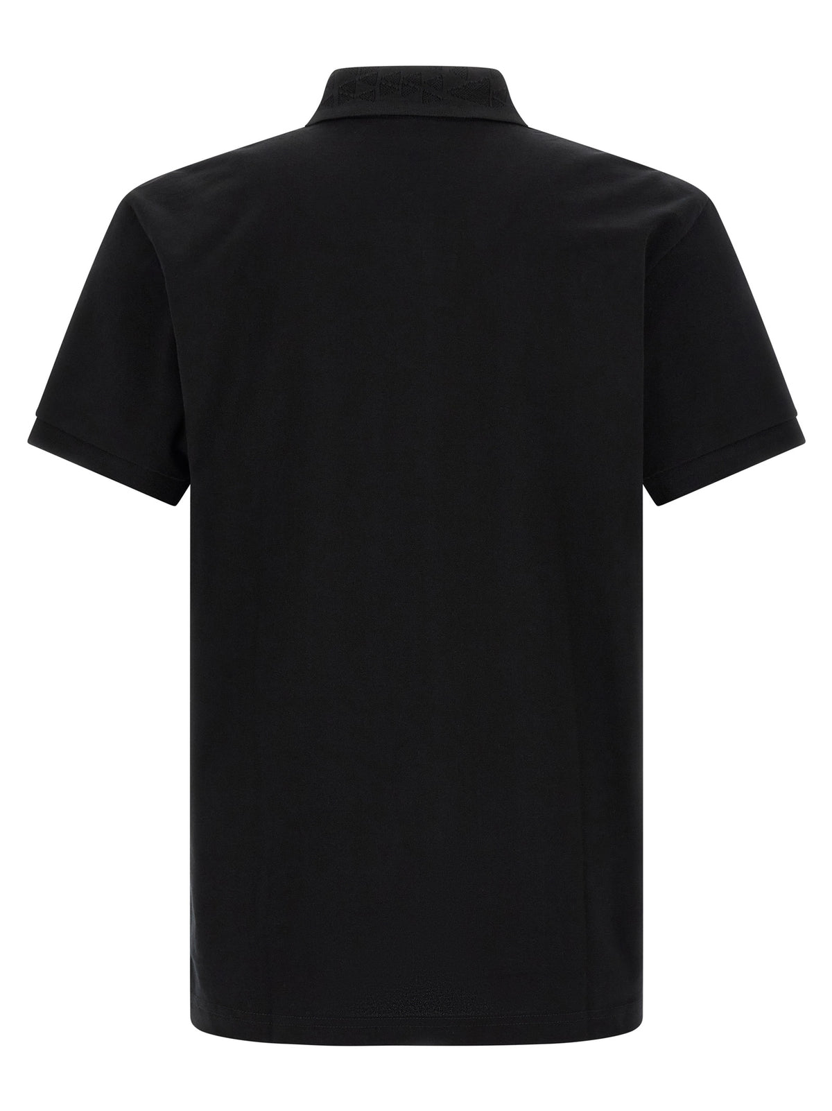 Polo en coton noir Hugo Boss
