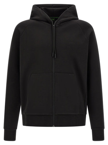 Hugo Boss Black Cotton Sweatshirt