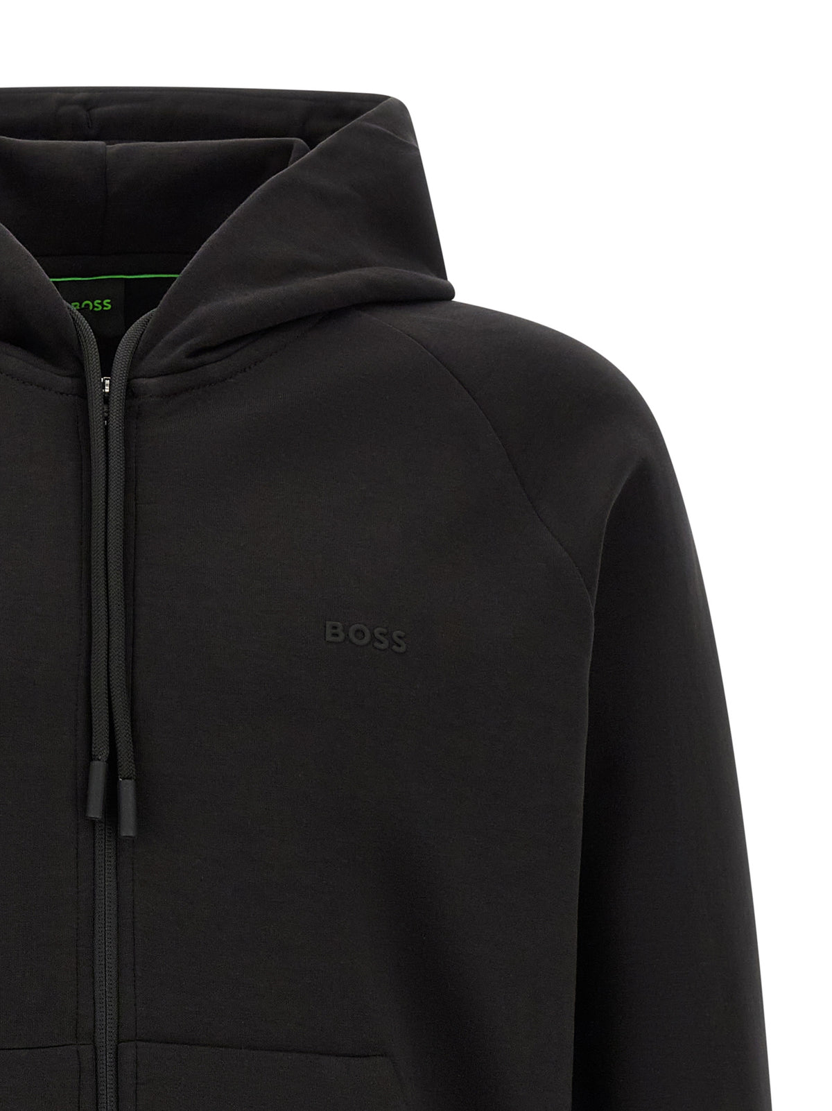 Sweat-shirt Hugo Boss en coton noir
