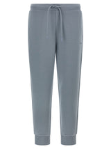 Pantalon de jogging gris en coton Hugo Boss