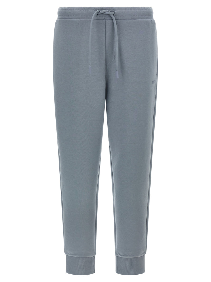 Pantalon de jogging gris en coton Hugo Boss