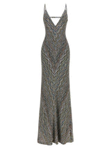 Robe longue Missoni multicolore en viscose