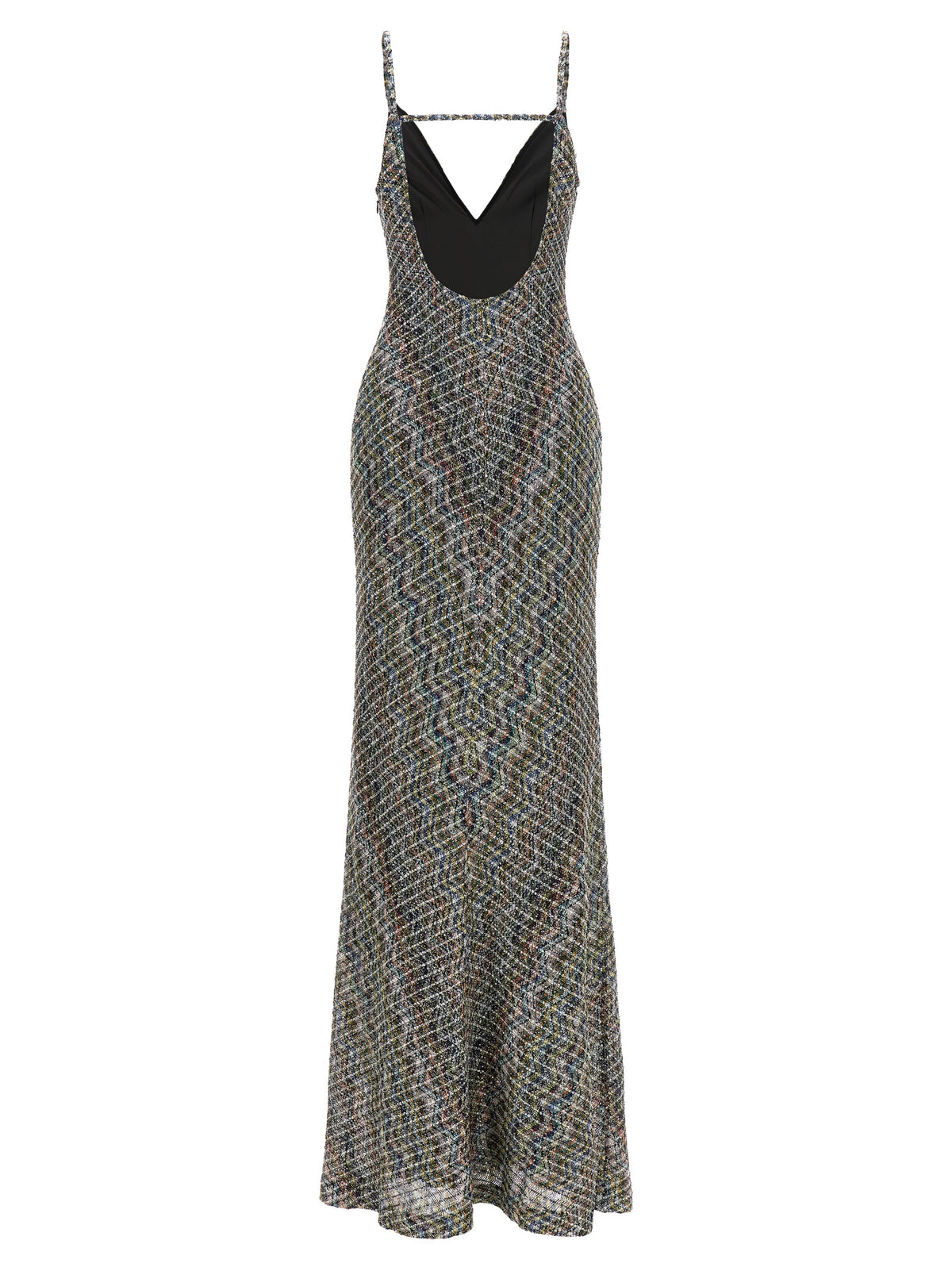 Robe longue Missoni multicolore en viscose