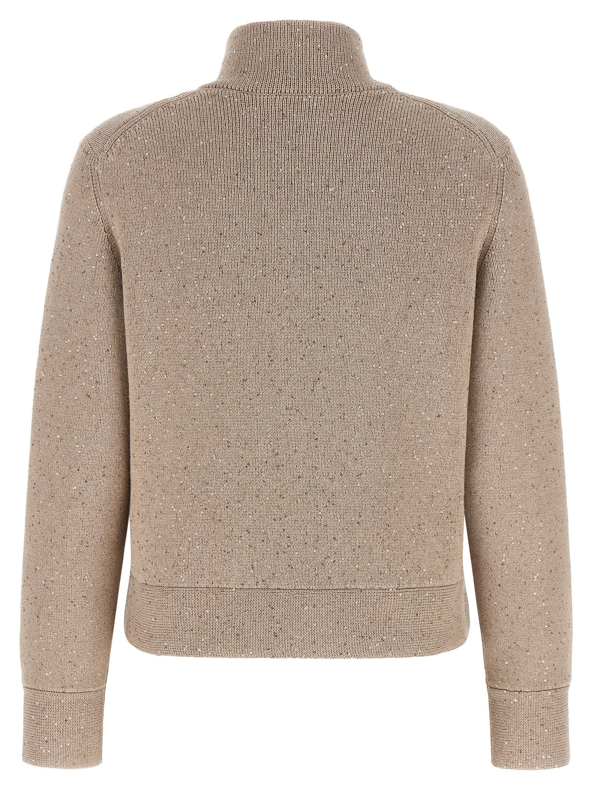 Brunello Cucinelli Cardigan en coton beige