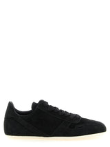 Baskets basses bicolores en cuir de veau Rick Owens