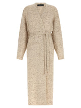 Cardigan en Laine Beige Fabiana Filippi