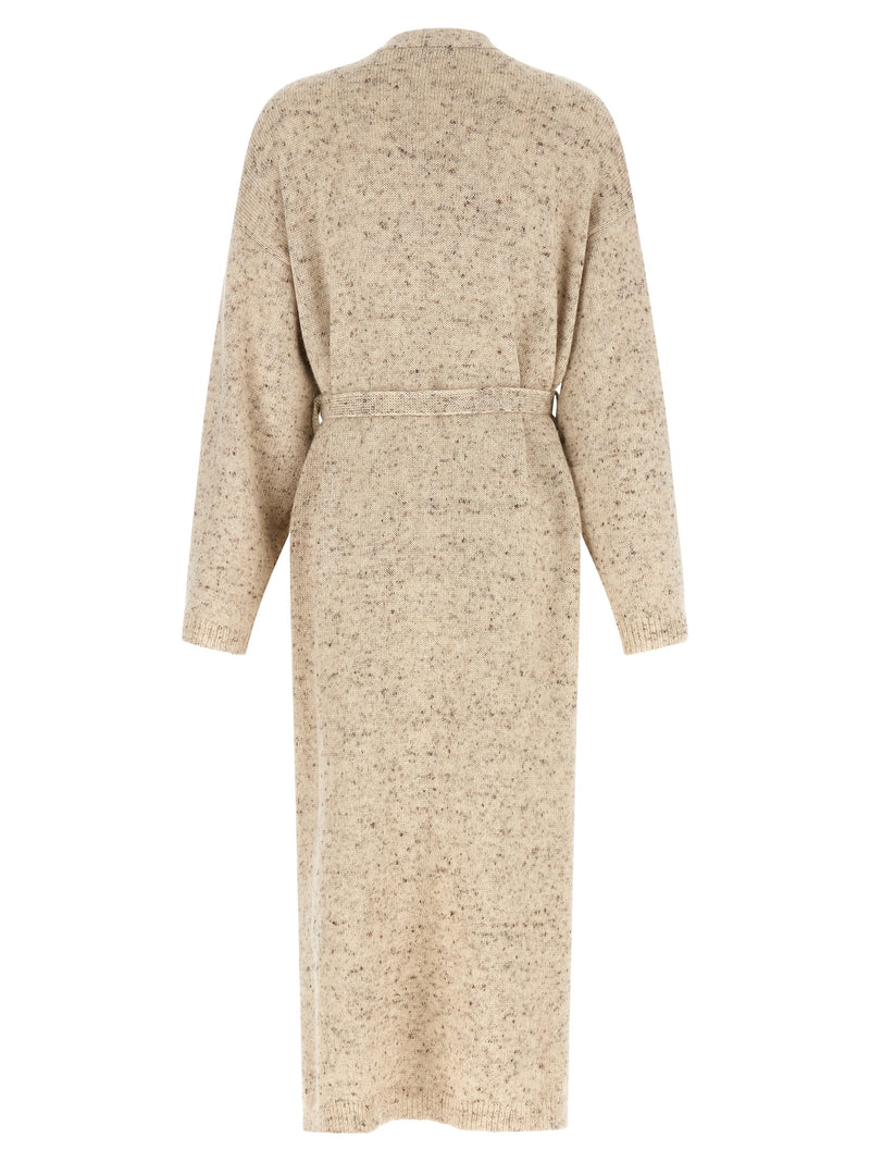 Cardigan en Laine Beige Fabiana Filippi