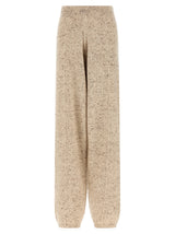 Pantalon de sport en laine beige Fabiana Filippi