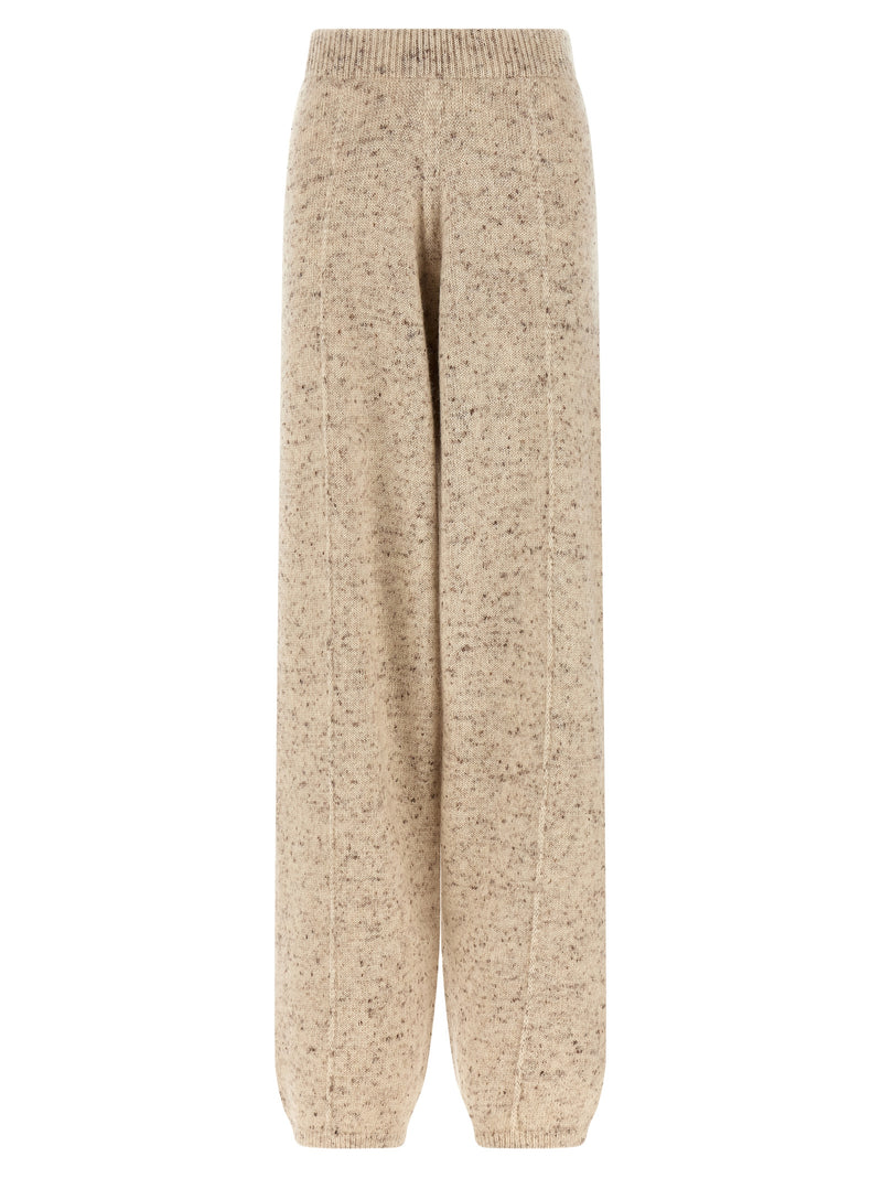 Pantalon de sport en laine beige Fabiana Filippi