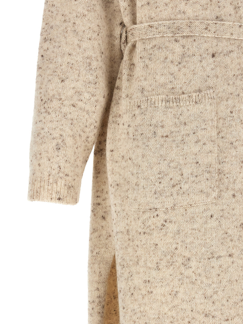 Cardigan en Laine Beige Fabiana Filippi