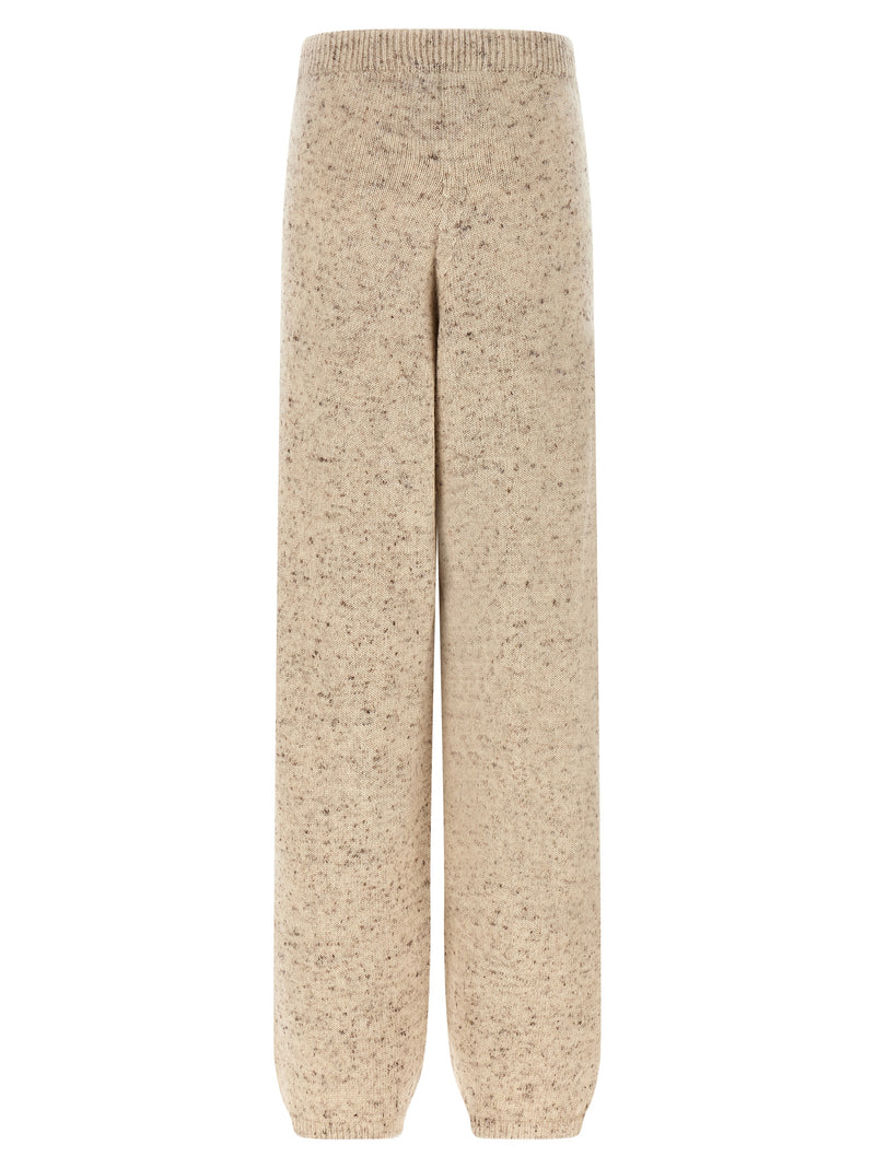 Pantalon de sport en laine beige Fabiana Filippi