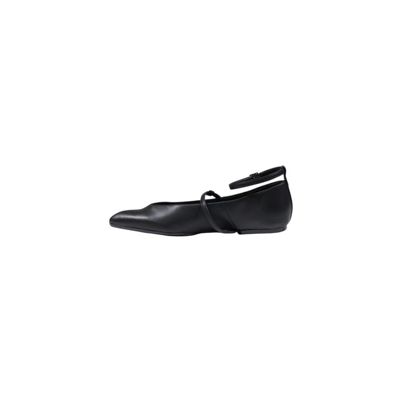 Plate-forme en polyester noir Armani Exchange