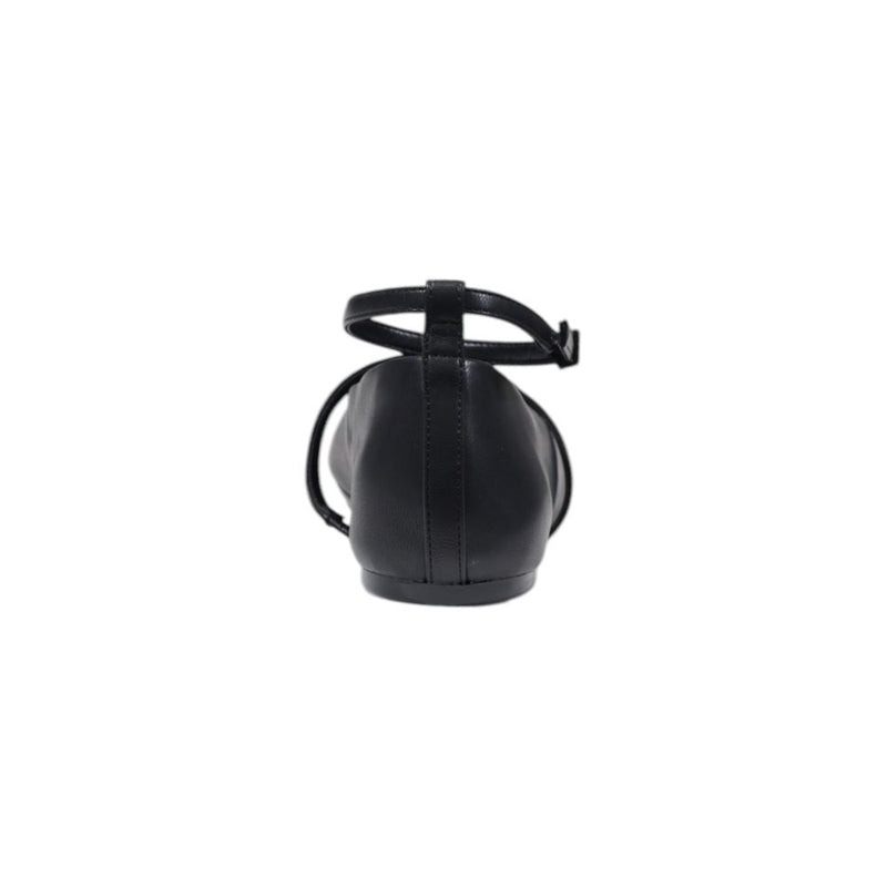 Plate-forme en polyester noir Armani Exchange