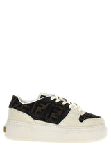 Baskets Chunky Fendi en Polyamide Multicolore