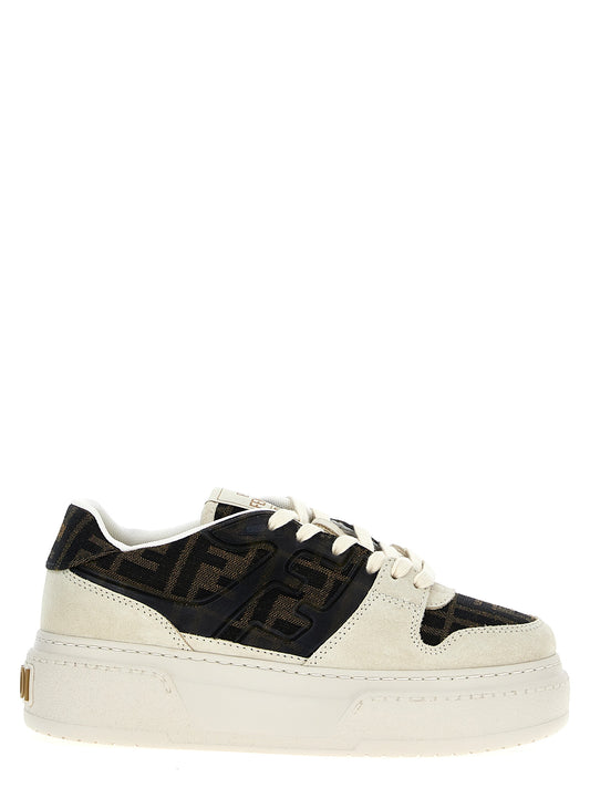 Baskets Chunky Fendi en Polyamide Multicolore