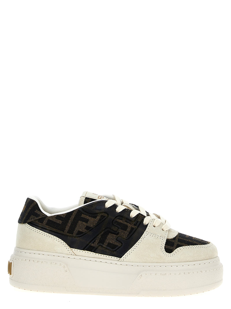 Baskets Chunky Fendi en Polyamide Multicolore