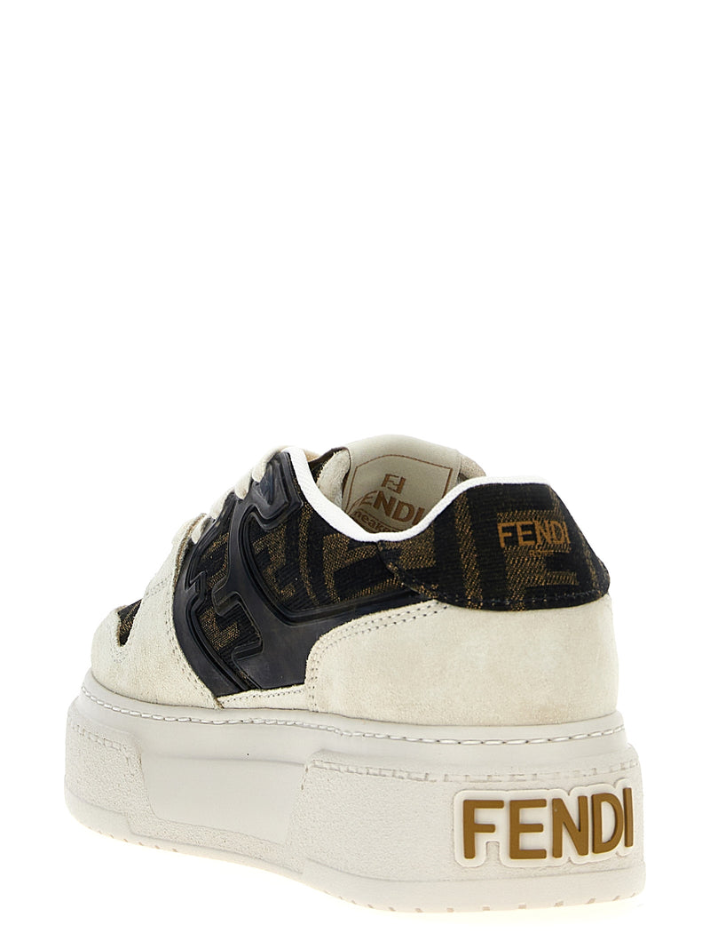Baskets Chunky Fendi en Polyamide Multicolore