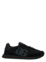 Baskets Dolce & Gabbana en cuir de veau noir