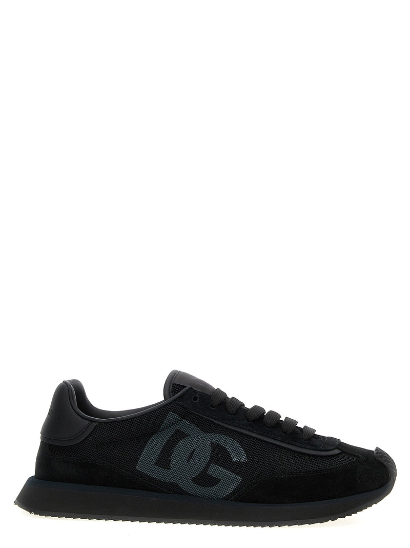 Baskets Dolce & Gabbana en cuir de veau noir