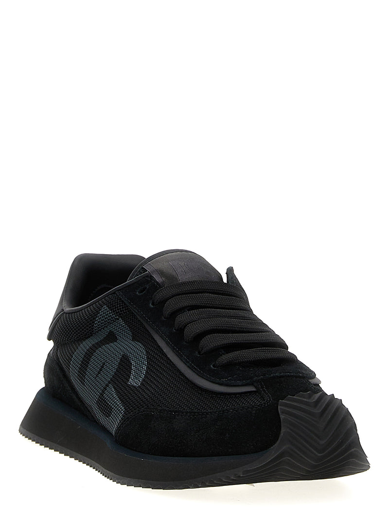 Baskets Dolce & Gabbana en cuir de veau noir