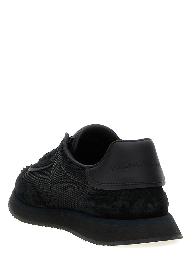 Baskets Dolce & Gabbana en cuir de veau noir