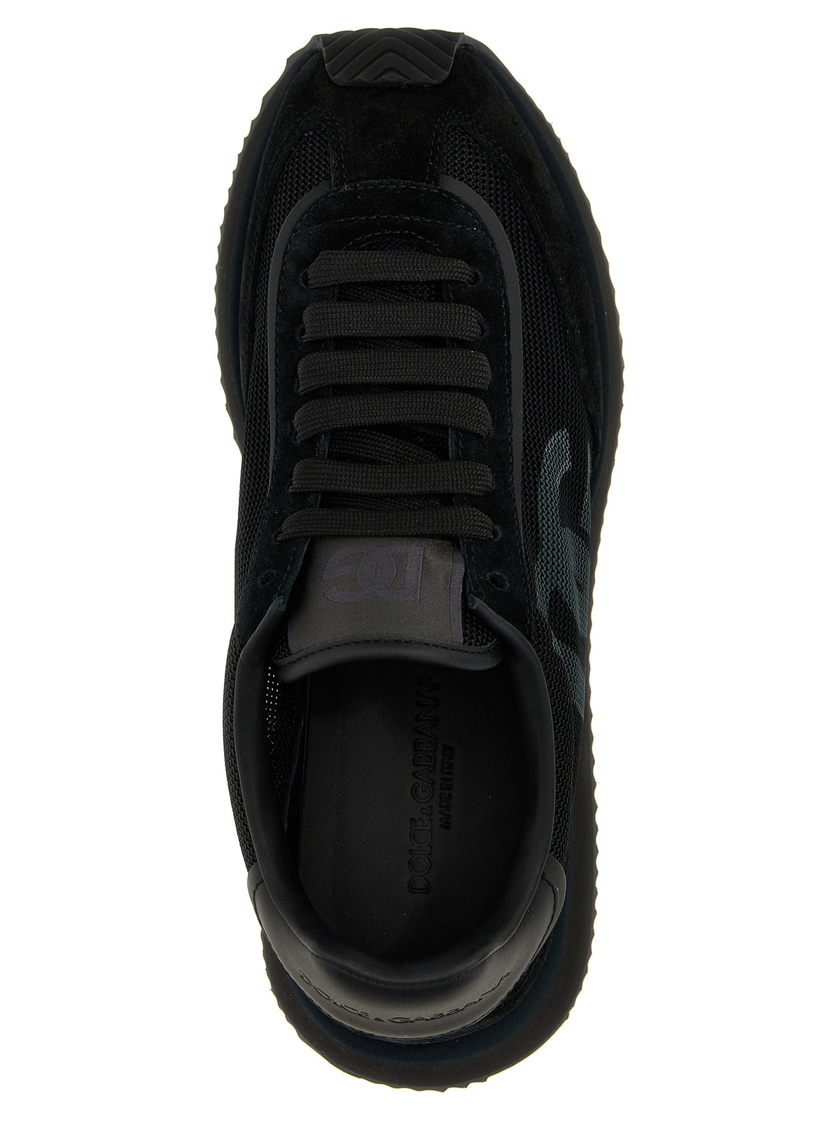 Baskets Dolce & Gabbana en cuir de veau noir