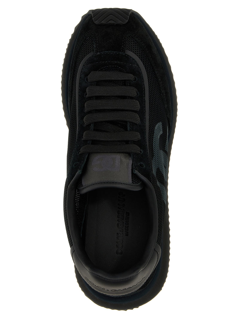 Baskets Dolce & Gabbana en cuir de veau noir