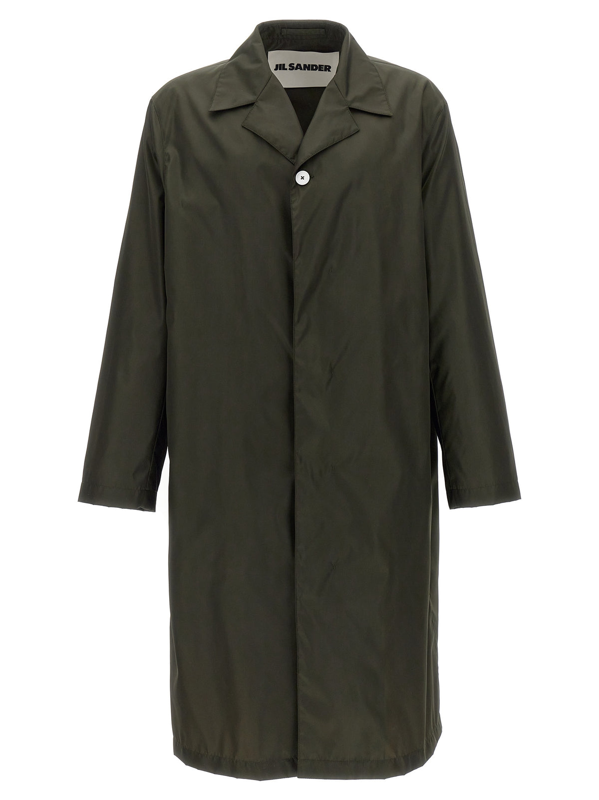 Manteau bicolore en polyamide Jil Sander
