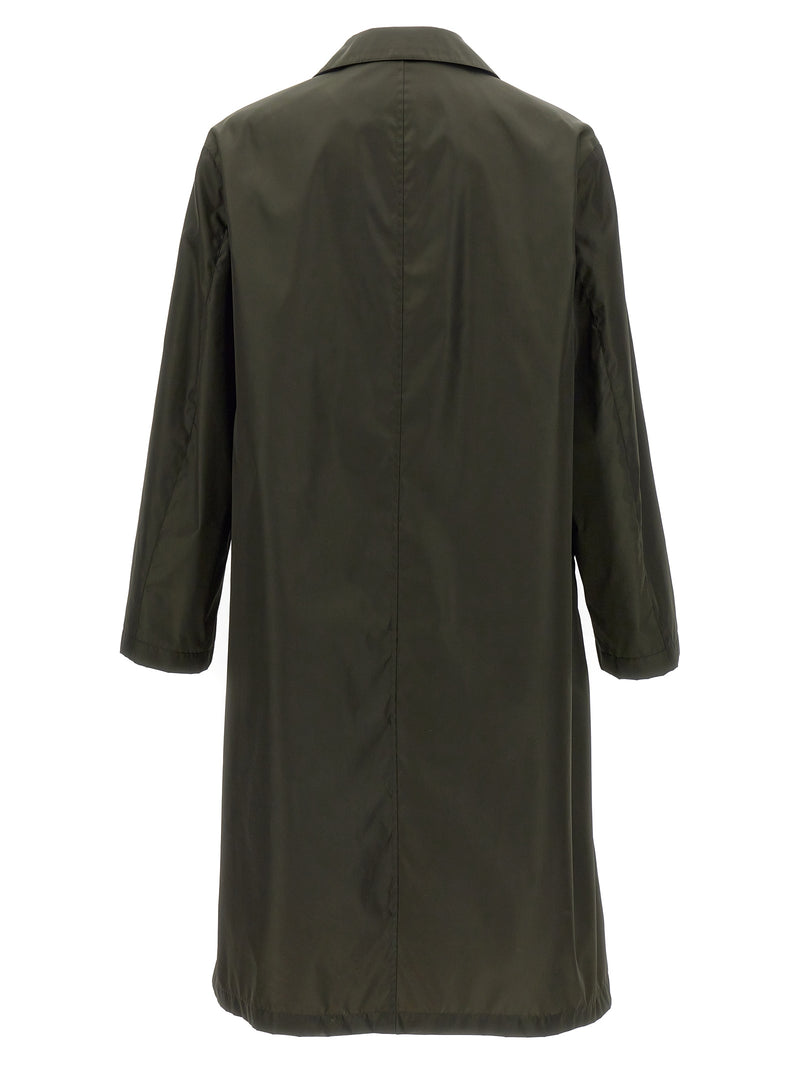 Manteau bicolore en polyamide Jil Sander