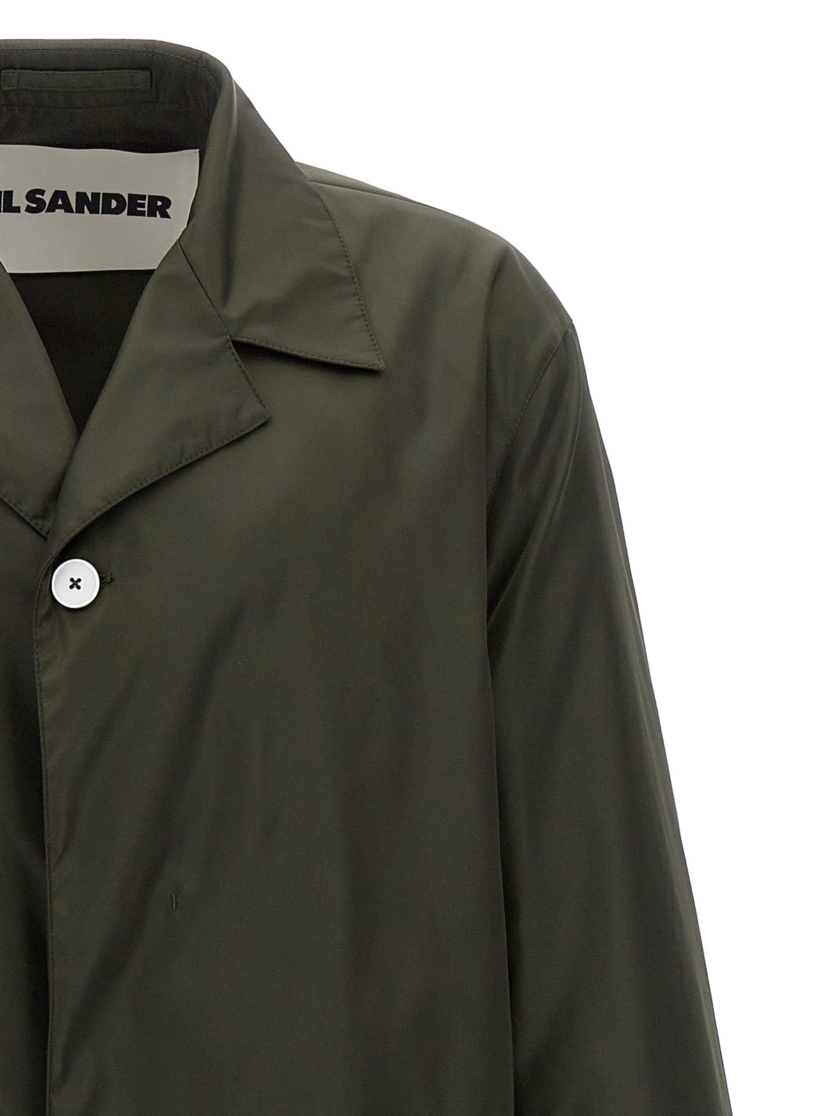 Manteau bicolore en polyamide Jil Sander