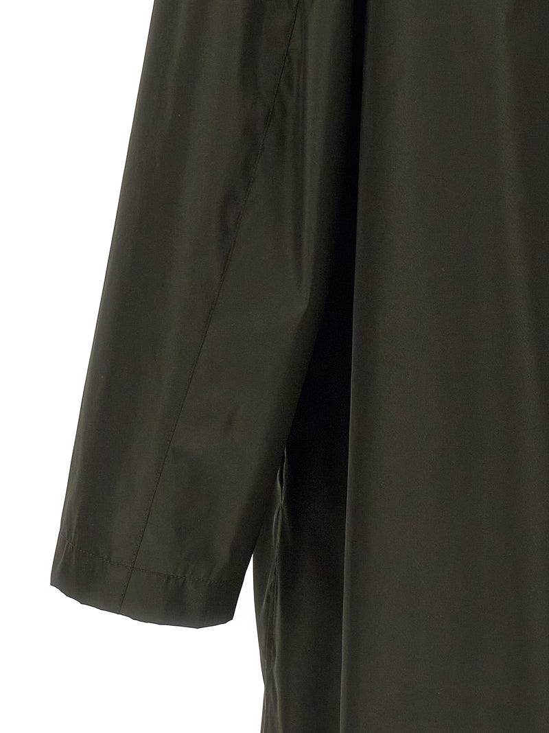 Manteau bicolore en polyamide Jil Sander