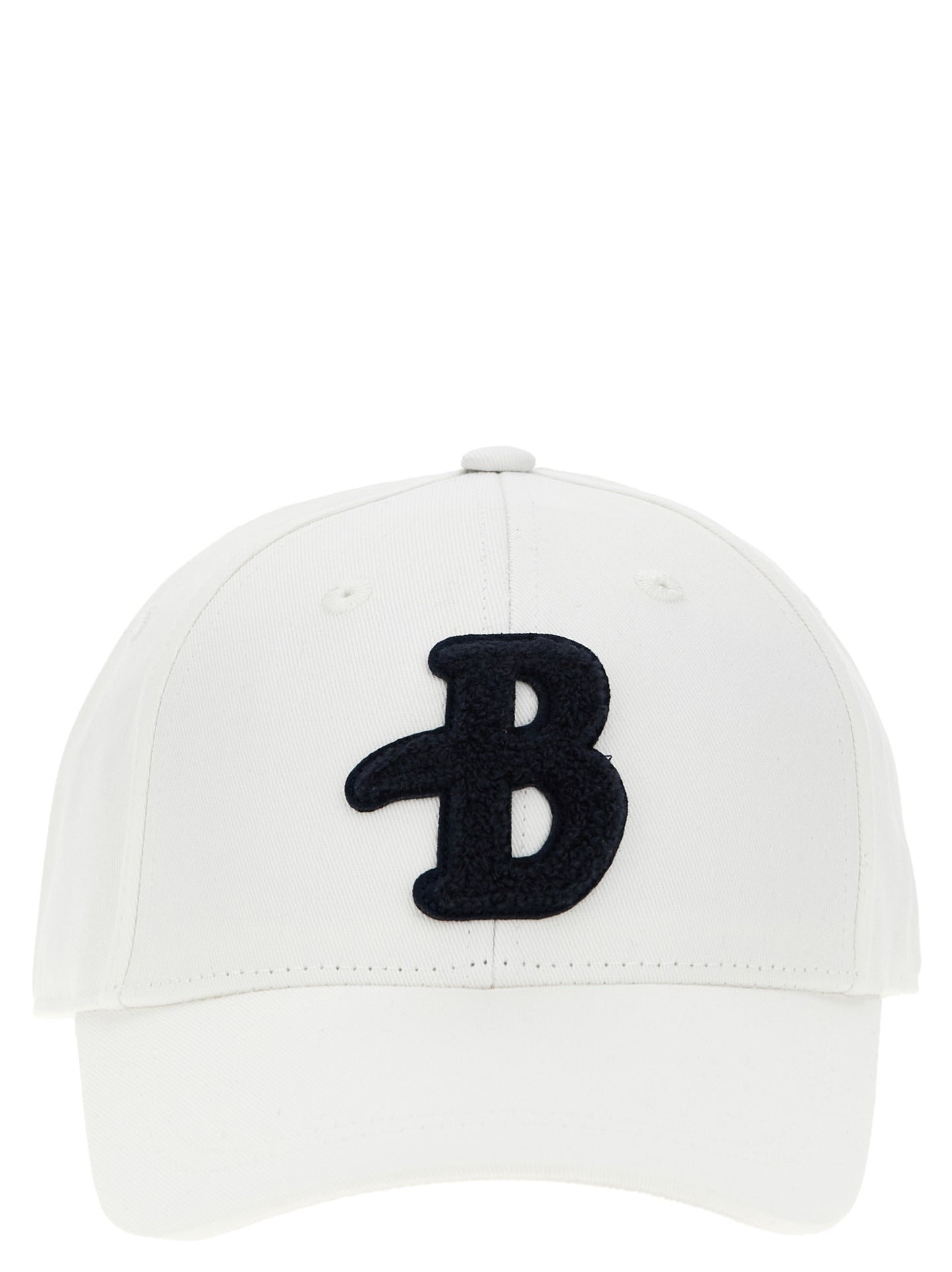 Ballantyne White Cotton Cap (Baseball Hat)