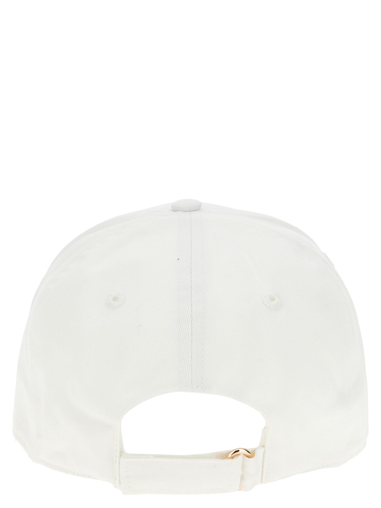 Ballantyne White Cotton Cap (Baseball Hat)