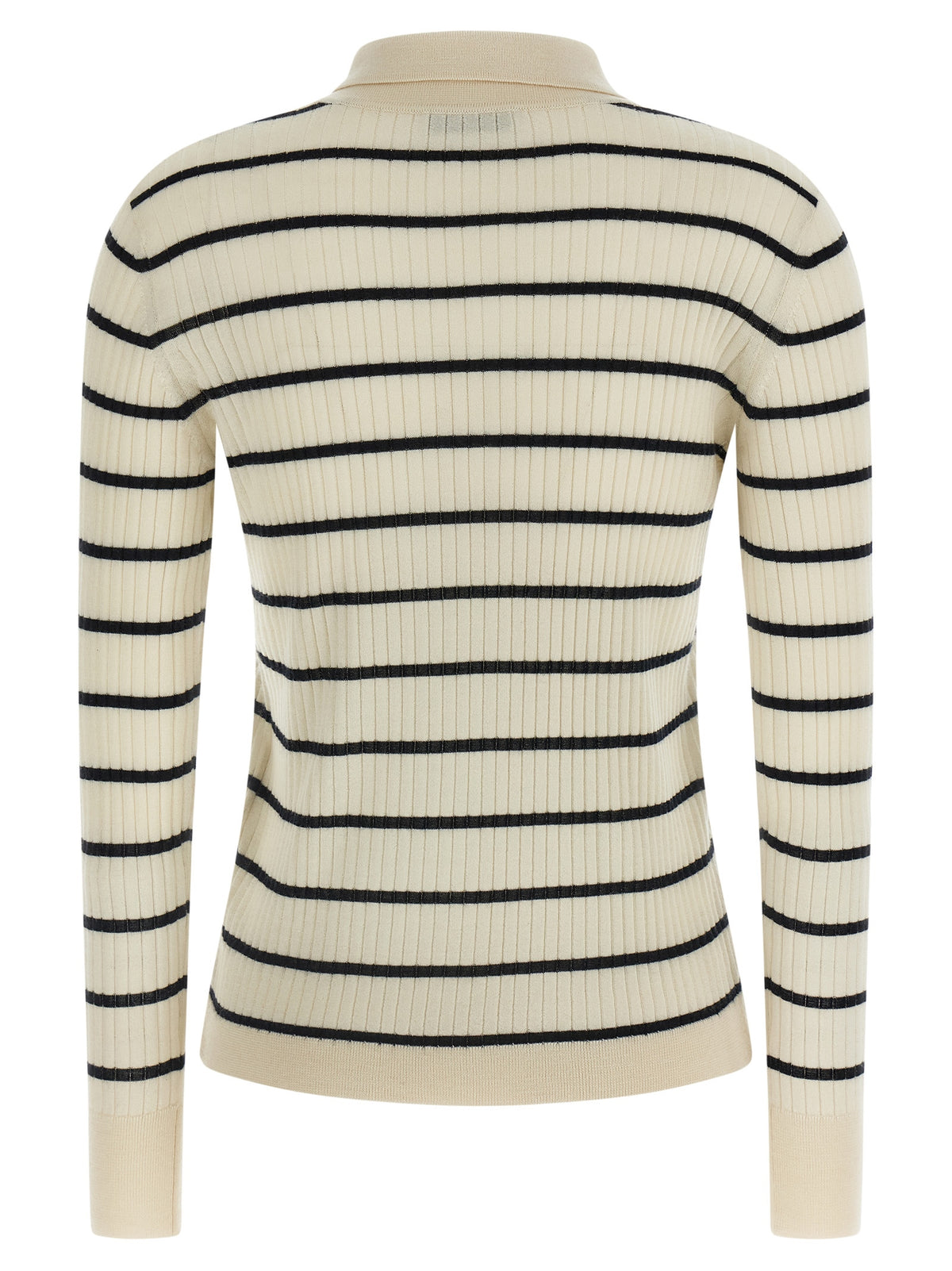 Polo en cachemire bleu Max Mara