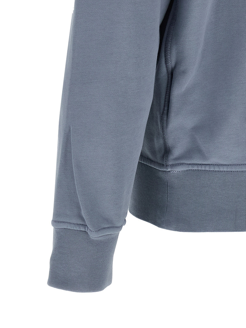 Sweat-shirt en coton bleu Stone Island