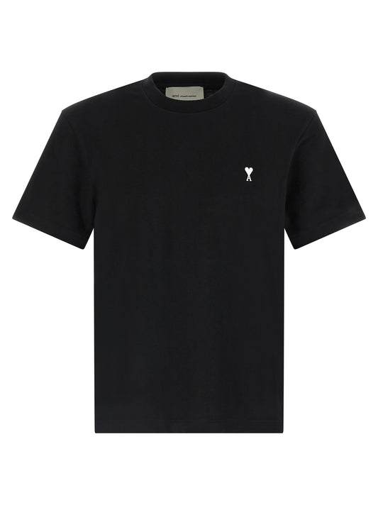Ami Paris Bicolor Cotton T-Shirt
