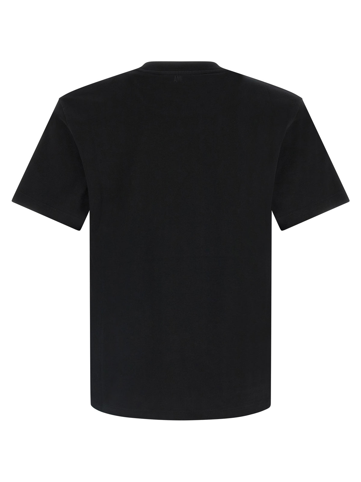 T-shirt bicolore en coton Ami Paris