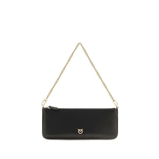 Portefeuille PINKO Bos Taurus en cuir de veau noir