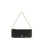 PINKO Black Calf Leather Bos Taurus Wallet
