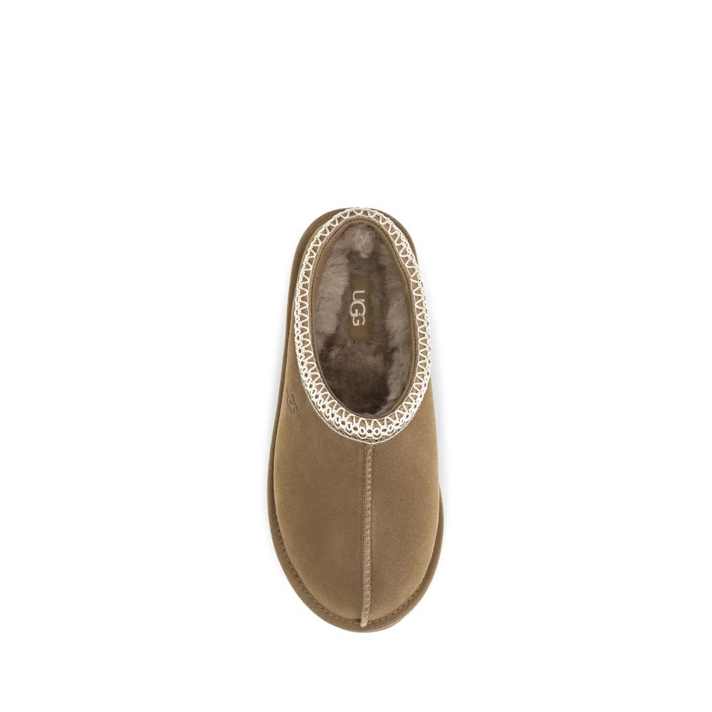 Mules en cuir beige UGG