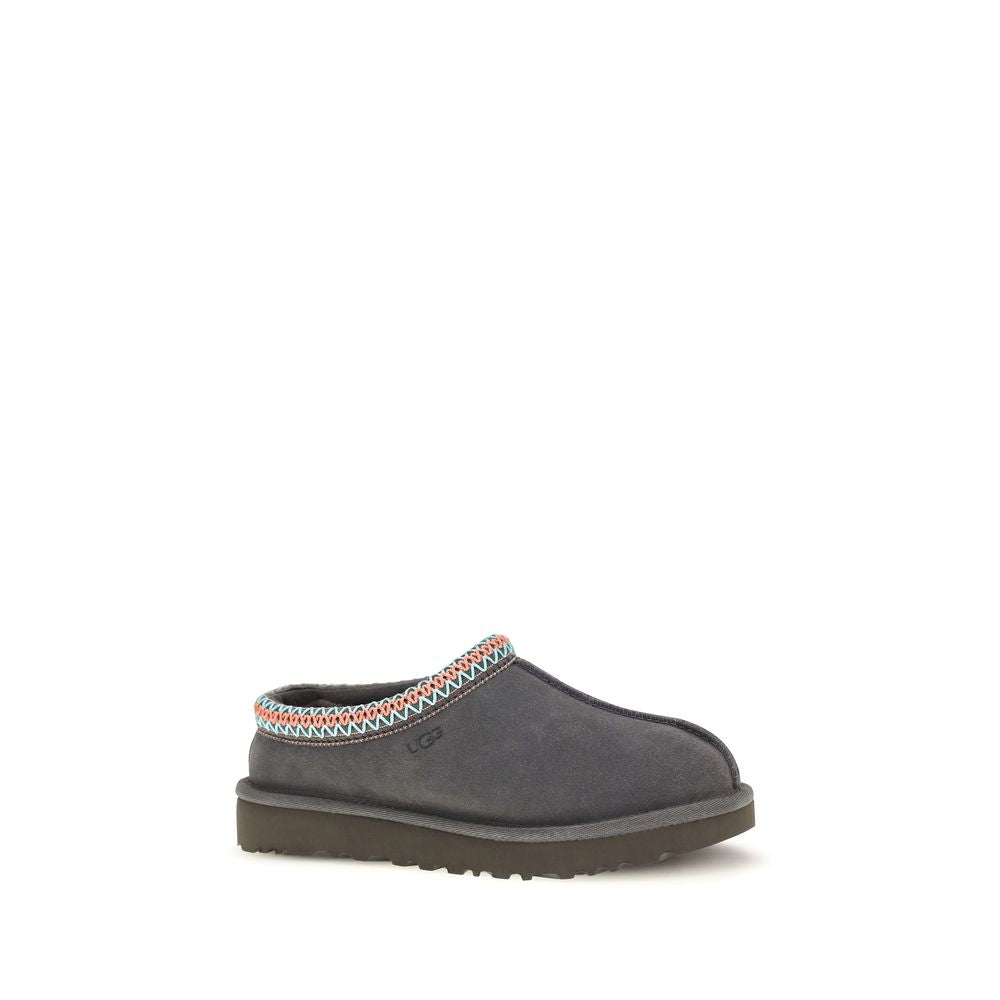 Mules en cuir gris UGG