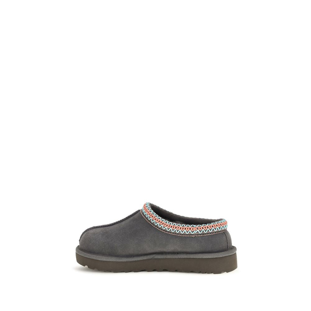Mules en cuir gris UGG