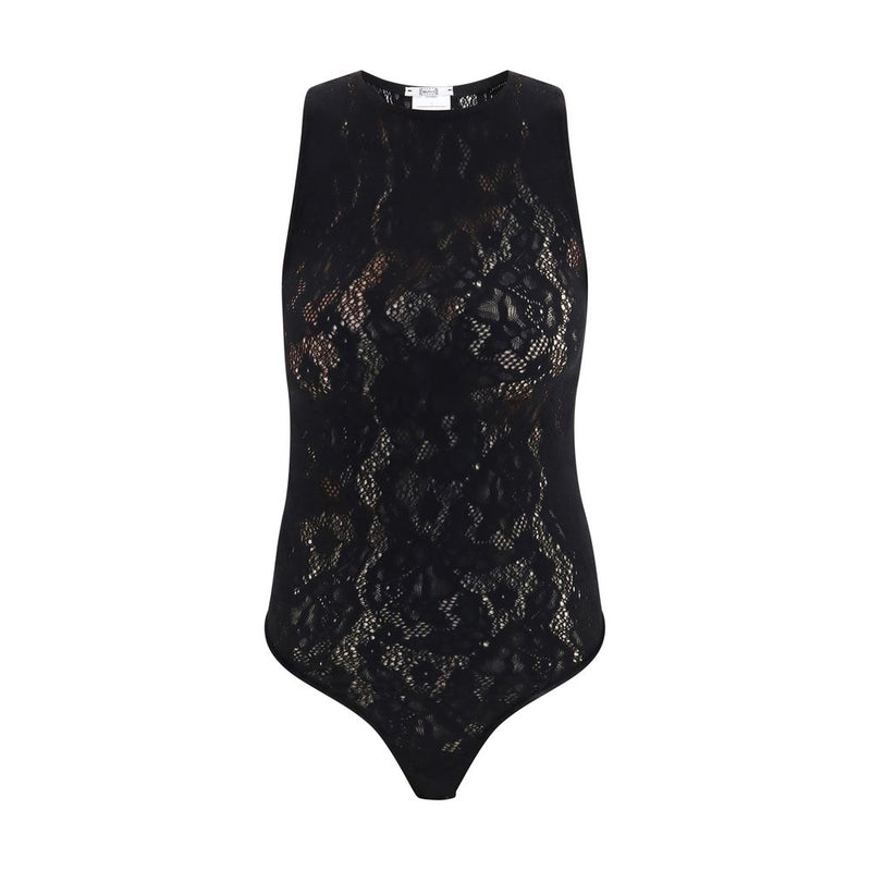 Body en polyamide noir Wolford